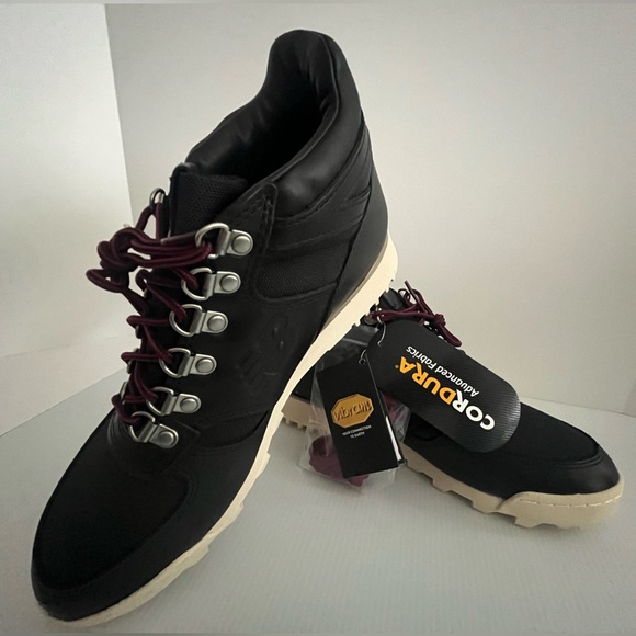 New Balance Men's Rainier Hiking Leather Boots (Black) sz 8 1/2 - Picture 16 of 16